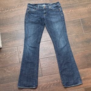 Union Women's Boot Cut Jeans in Classic Blue - Size 28